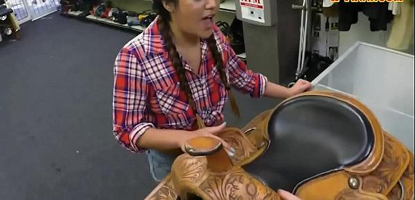  Texas cowgirl anal screwed by pawn dude